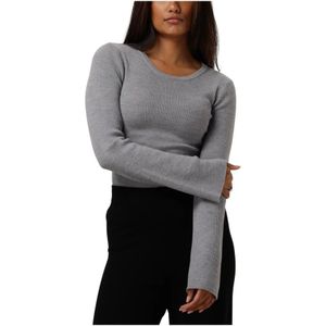 Modström, Dames, Truien, Grijs, Maat: S Wol,