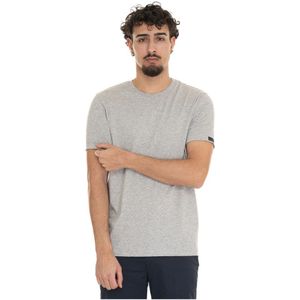 Fay, Heren, Tops, Grijs, Maat: XL Katoen,