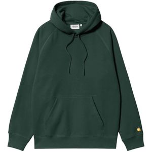 Carhartt Wip, Heren, Sweatshirts & Hoodies, Groen, Maat: S Katoen,