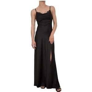 Guess, Dames, Jurken, Zwart, Maat: S Poliester,