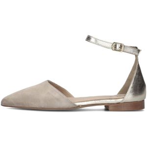 Notre-v, Dames, Schoenen, Beige, Maat: 37 EU Leer,
