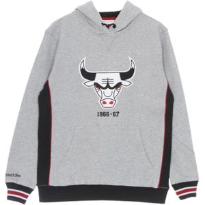 Mitchell & Ness, Heren, Sweatshirts & Hoodies, Grijs, Maat: M Fleece,