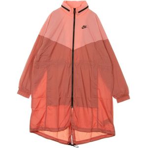 Nike, Dames, Mantels, Rood, Maat: S