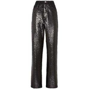 Philipp Plein, Dames, Jeans, Zwart, Maat: W26 Denim,