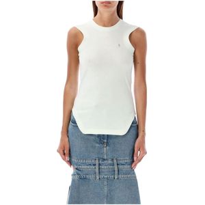 The Attico, Dames, Tops, Wit, Maat: XS Katoen,