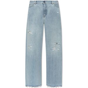 Golden Goose, Dames, Jeans, Blauw, Maat: W30 Katoen,