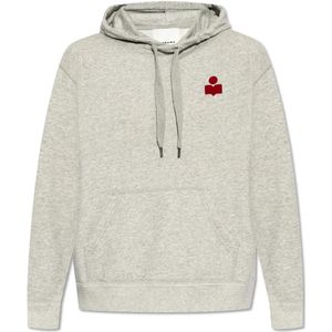 Isabel Marant, Heren, Sweatshirts & Hoodies, Grijs, Maat: XL Katoen,