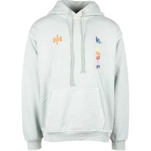 Adish, Heren, Sweatshirts & Hoodies, Groen, Maat: L Katoen,