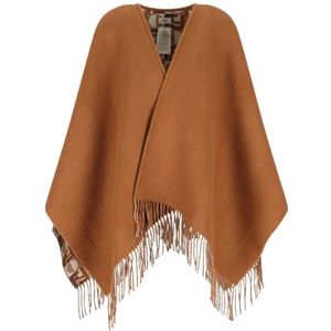 Fendi, Dames, Jassen, Bruin, Maat: ONE Size