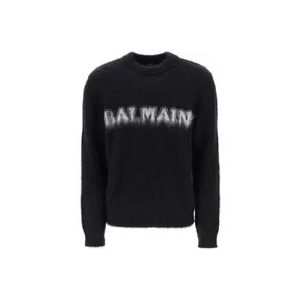 Balmain Sweatshirts , Black , Heren , Maat: M