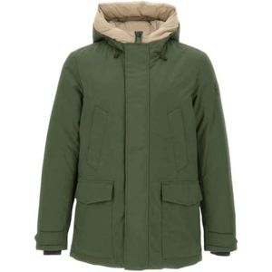 Save The Duck, Heren, Jassen, Groen, Maat: M Katoen,