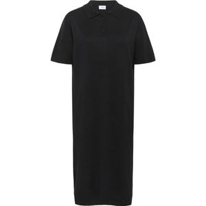 Saint Tropez, Dames, Jurken, Zwart, Maat: L Viscose,