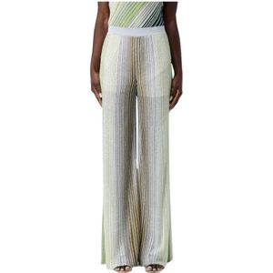 Missoni, Dames, Broeken, Veelkleurig, Maat: XS Viscose,