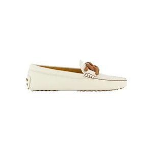 Tod's Witte Catena Loafers , White , Dames , Maat: 41 EU