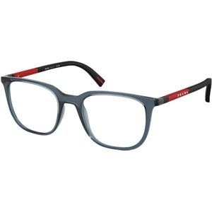 Prada, Heren, Accessoires, Blauw, Maat: 48 MM Nylon,