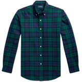 Polo Ralph Lauren, Heren, Overhemden, Groen, Maat: M Katoen,