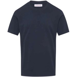 Orlebar Brown, Heren, Tops, Blauw, Maat: XL Linnen,