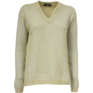 Gran Sasso, Dames, Truien, Geel, Maat: S Kasjmier,