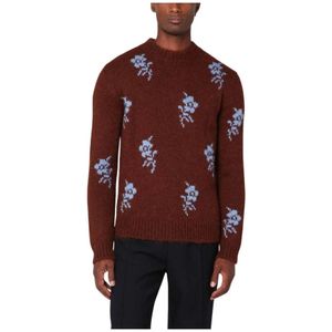 Jil Sander, Heren, Truien, Bruin, Maat: M Wol,