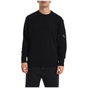 C.p. Company, Heren, Truien, Zwart, Maat: M Wol,