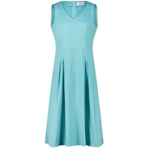 vera mont, Dames, Jurken, Blauw, Maat: L
