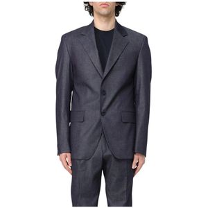 Karl Lagerfeld, Heren, Jassen, Blauw, Maat: XL Denim,