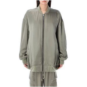 Rick Owens, Dames, Jassen, Groen, Maat: XS Viscose,