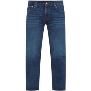 Tommy Hilfiger, Heren, Jeans, Blauw, Maat: W38 Katoen,