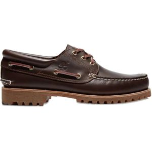 Timberland, Heren, Schoenen, Bruin, Maat: 41 1/2 EU Leer,