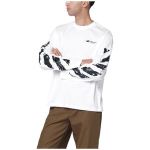 Off White, Heren, Tops, Wit, Maat: S