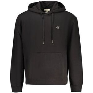 Calvin Klein, Heren, Sweatshirts & Hoodies, Zwart, Maat: S Katoen,