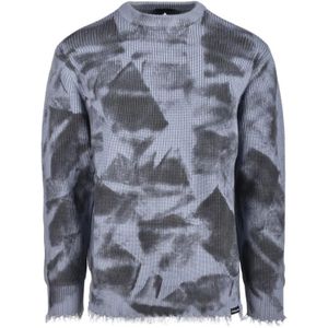 Mauna Kea, Heren, Truien, Grijs, Maat: L Katoen,