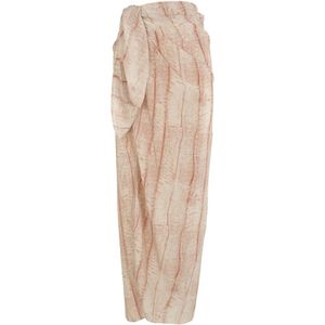 Cortana, Dames, Rokken, Beige, Maat: XS Zijde,