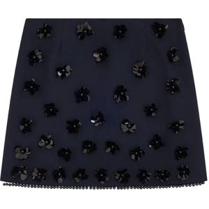 Semicouture, Dames, Rokken, Blauw, Maat: S Wol,