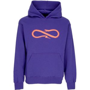 Propaganda, Heren, Sweatshirts & Hoodies, Paars, Maat: XS Katoen,