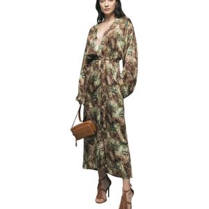 Gaëlle Paris, Dames, Jurken, Veelkleurig, Maat: XS Satijn,