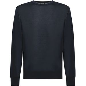 Zegna, Heren, Truien, Blauw, Maat: 3XL Wol,