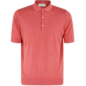 Filippo De Laurentiis, Heren, Tops, Rood, Maat: 2XL Katoen,