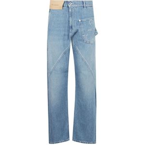 JW Anderson, Dames, Jeans, Blauw, Maat: W27 Denim,