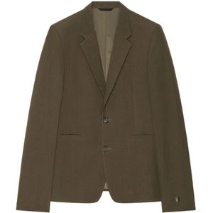 Givenchy, Heren, Jassen, Bruin, Maat: M Leer,