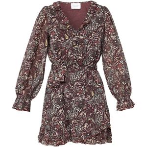 SisterS Point - Wikkeljurk - Bruin - Paisley Print