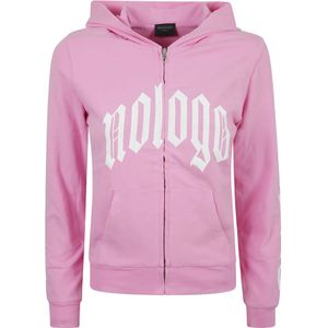 Balenciaga, Dames, Sweatshirts & Hoodies, Roze, Maat: S Katoen,