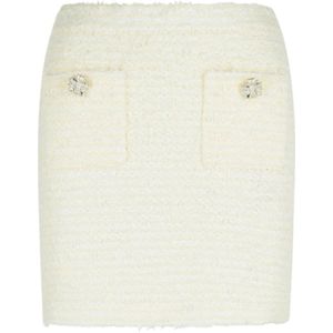 Self Portrait, Dames, Rokken, Beige, Maat: L Katoen,