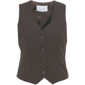 Kaos, Dames, Jassen, Bruin, Maat: S