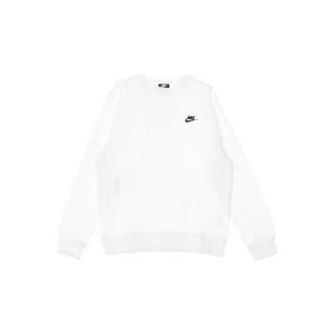 Nike Club Crew BB Sweatshirt , White , Heren , Maat: 2XL