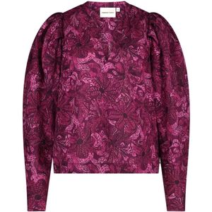Fabienne Chapot, Dames, Blouses & Shirts, Roze, Maat: L Katoen,