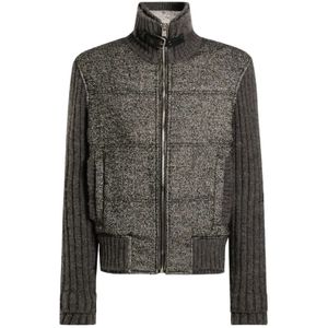 Dolce & Gabbana, Heren, Truien, Grijs, Maat: L Wol,