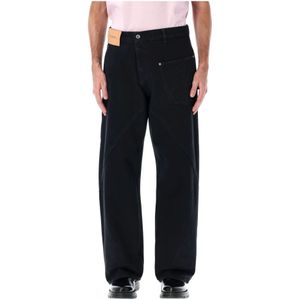 JW Anderson, Heren, Jeans, Zwart, Maat: W31 Denim,