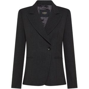 Seventy, Dames, Jassen, Grijs, Maat: XS Leer,