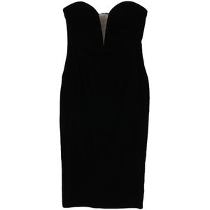 Tom Ford, Dames, Jurken, Zwart, Maat: XS Zijde,